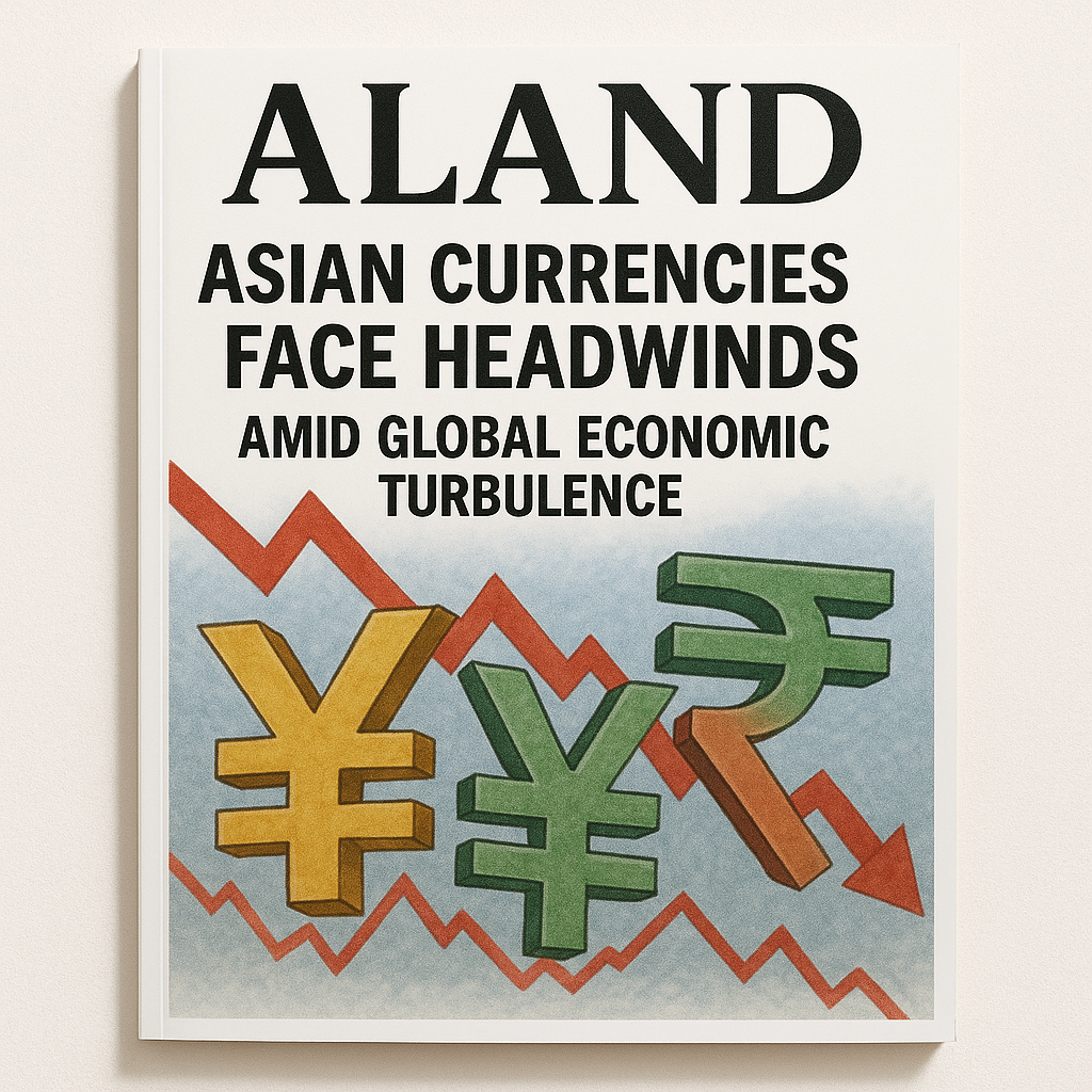  ALAND Magazine Cover – Asian Currencies Face Headwinds Amid Global Economic Turbulence
